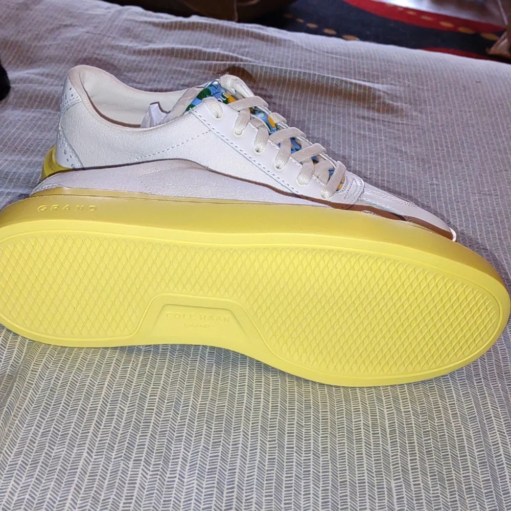 NEW COLE HAAN GrandPrø Rally Canvas T Toe Sneakers Comfortable Relaxed fit